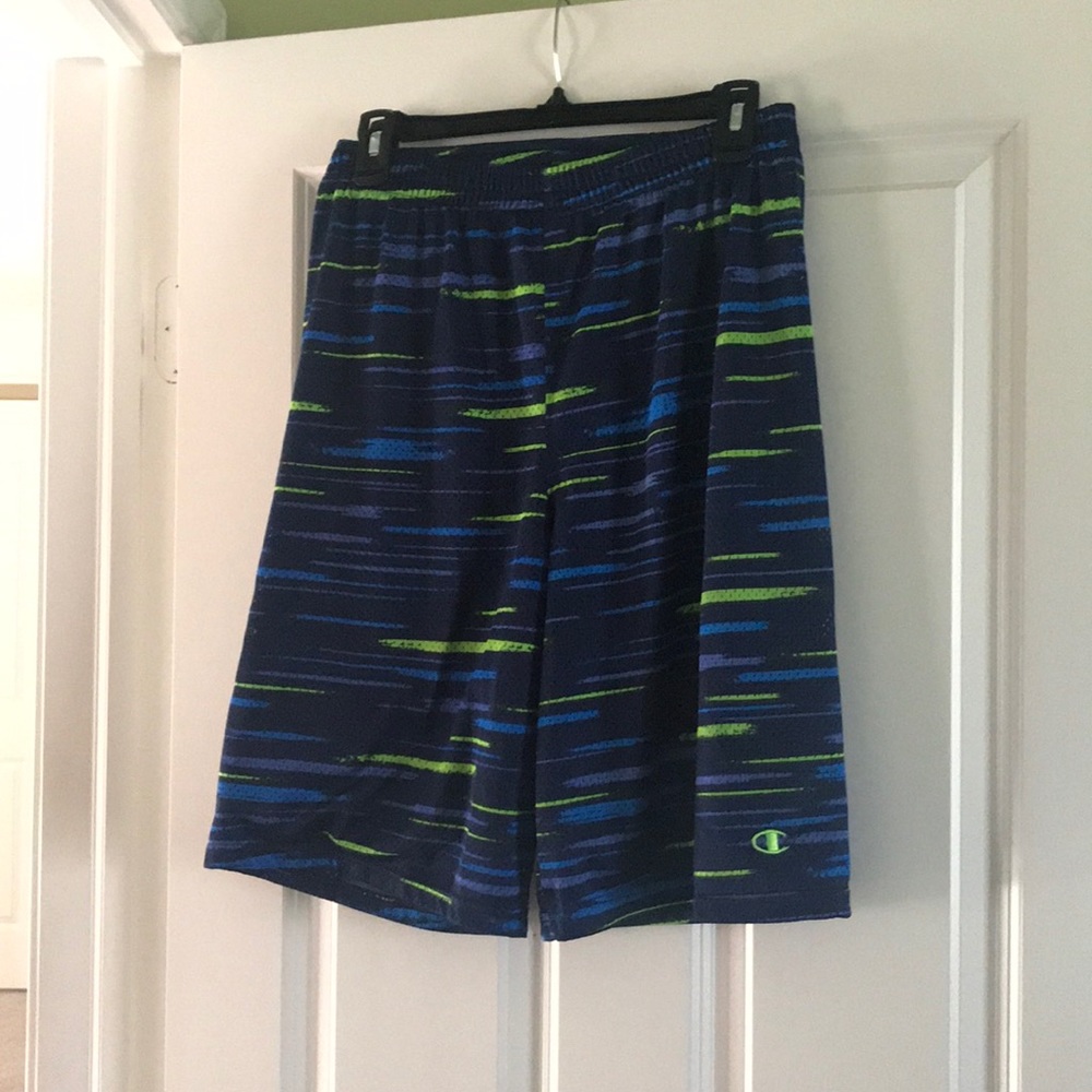 Champion athletic shorts. XL. Blue. Very comfy